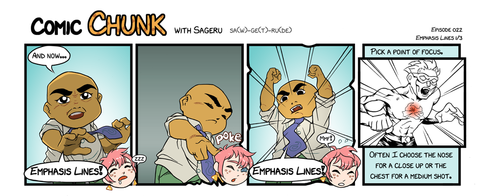 Comic Chunk #22: Emphasis Lines 1/3 – Cloudscape Comics
